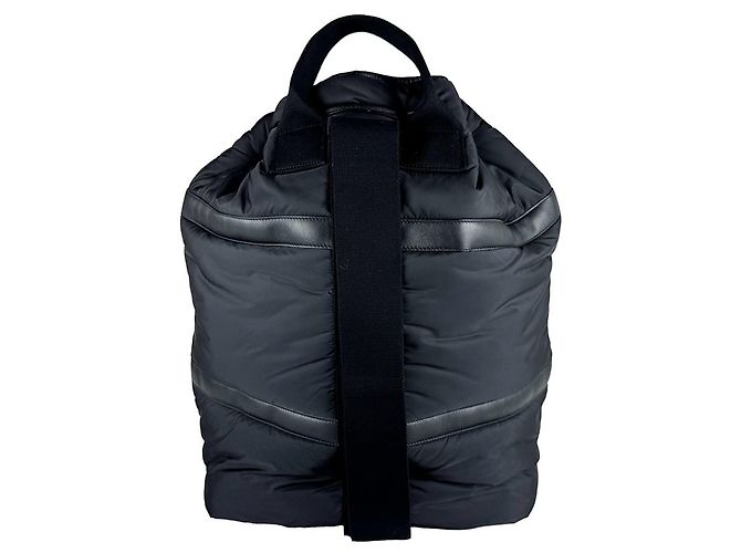 Borsa a tracolla in nylon Saint Laurent Nero - vista 3