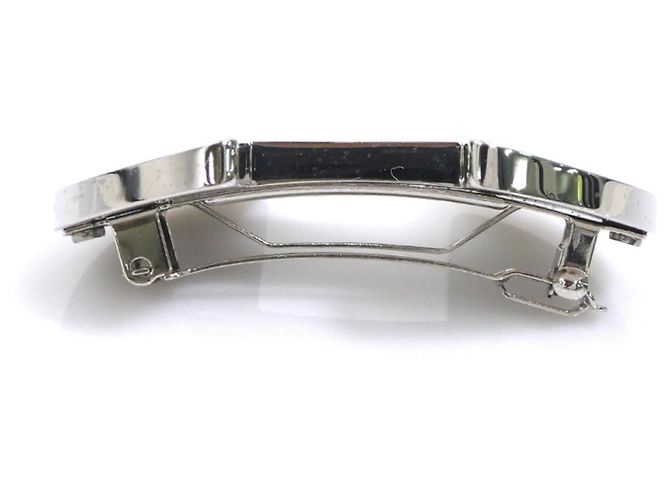 Hermès Fermi Hermes in Nero e Argento - vista 4
