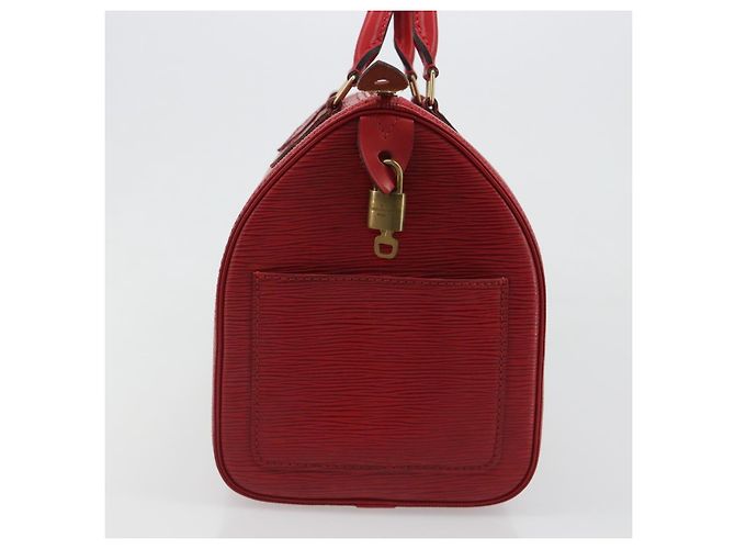 Louis Vuitton Speedy Epi Leather 30 Rosso - vista 4