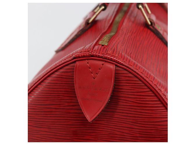 Louis Vuitton Speedy Epi Leather 30 Rosso - vista 6