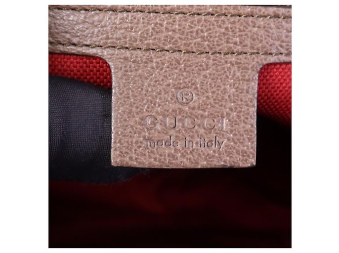 Borsa Gucci GG supreme Canvas N/a Beige - vista 6