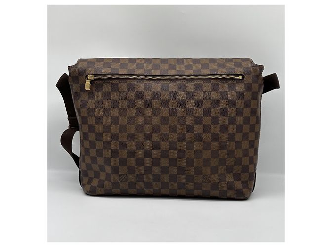 Louis Vuitton Brooklyn Damier MM Marrone - vista 2