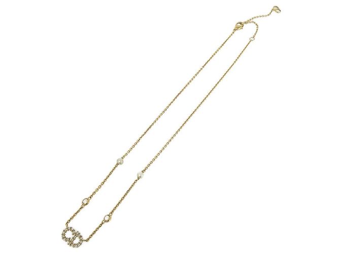 Collana Christian Dior Claire Di Lune N1033CDLCY Bianco D'oro - vista 2