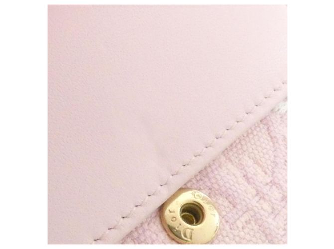 Christian Dior Oblique Lotus Geldbörse Pink - Ansicht 10