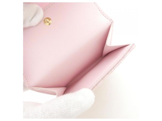 Christian Dior Oblique Lotus Geldbörse Pink - Ansicht 9