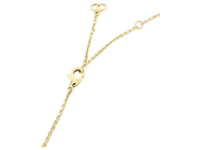 Collana Christian Dior Claire Di Lune Bianco D'oro - vista 4
