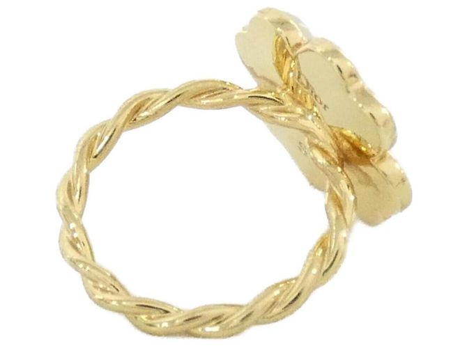 Christian Dior Bandring Gold und Weiß Golden - Ansicht 2