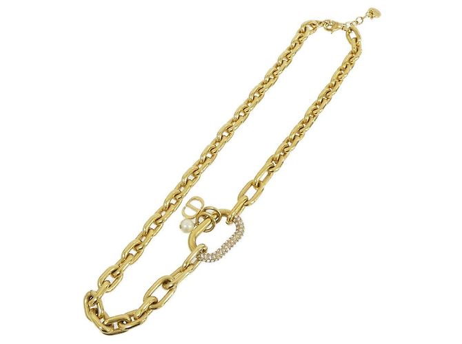 Collana Christian Dior D-Fusion Bianco D'oro - vista 2