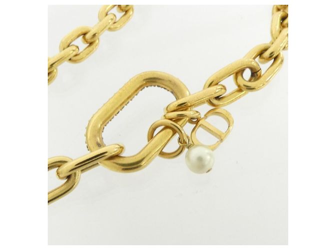 Collana Christian Dior D-Fusion Bianco D'oro - vista 3