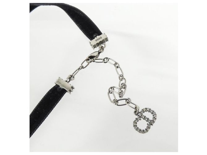 Choker Christian Dior J'Adior Nero Argento - vista 4