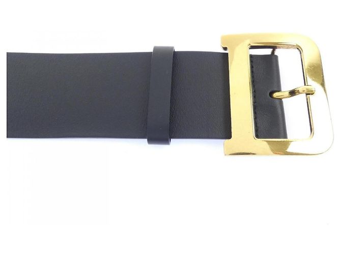 Christian Dior 23-MA-0210 Standard Gürtel Schwarz - Ansicht 2
