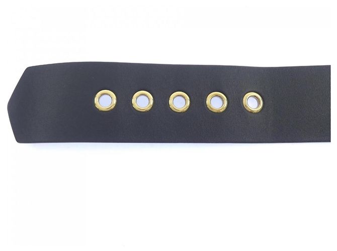 Christian Dior 23-MA-0210 Standard Gürtel Schwarz - Ansicht 4