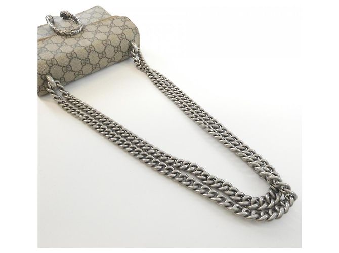 Borsa a tracolla Gucci Dionysus Beige - vista 4