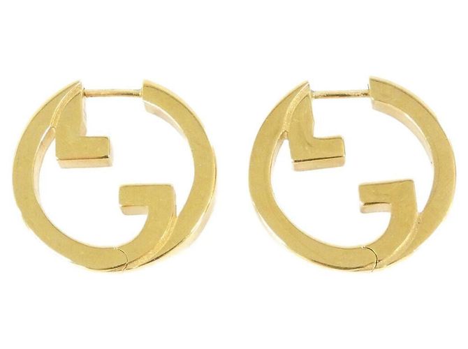 Orecchini a mezzo cerchio Gucci BLONDIE D'oro - vista 3
