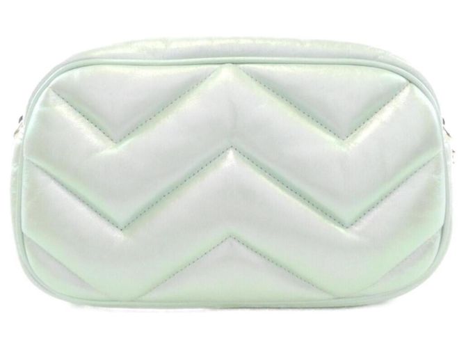 Borsa a tracolla Gucci GG Marmont Verde - vista 2