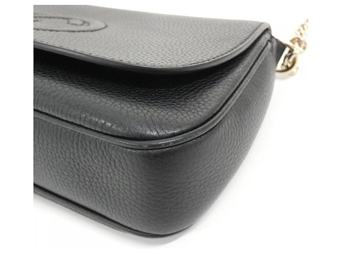 Borsa a tracolla Gucci 536224 A7M0G Nero - vista 3
