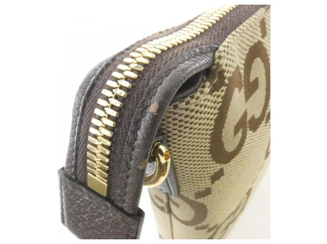 Bolsa de Ombro Gucci GG Canvas Marrom Camelo - vista 5