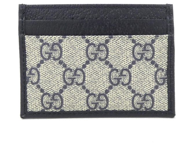 Tarjetero Gucci Azul Beige - vista 2