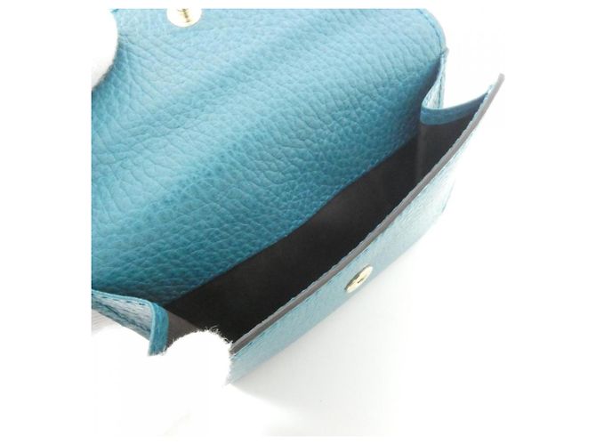 Cartera bi-fold Gucci de piel de becerro Naranja - vista 6