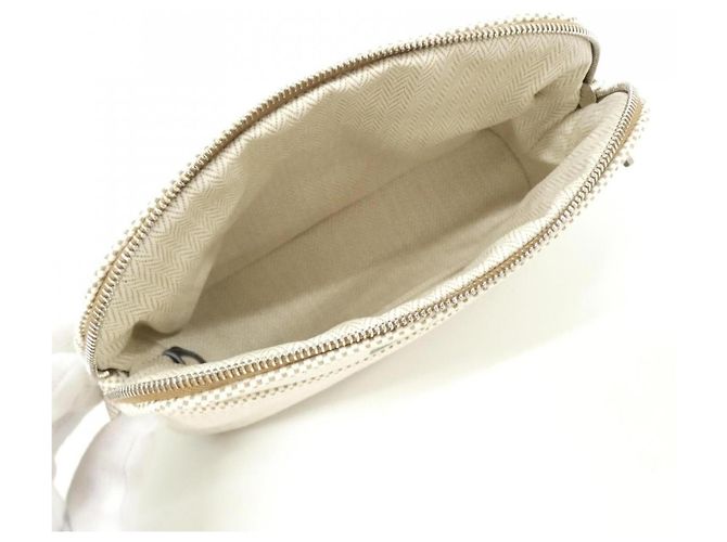 Hermès Bolide Casaque Mini Handbag Pouch Grigio - vista 6
