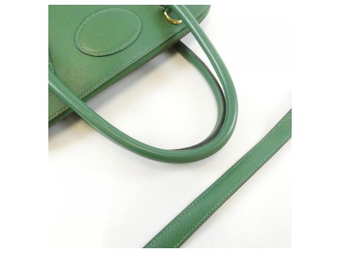 Hermès Borsa a mano Hermes Bolide 35cm Verde Verde chiaro - vista 8