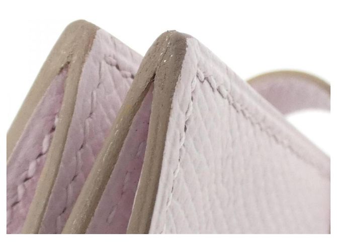 Hermès Cartera Hermes Bearn Mini Rosa - vista 3