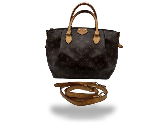 Louis Vuitton Turenne Monogram Canvas MM Castaño - vista 2