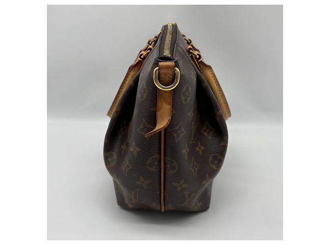 Louis Vuitton Turenne Monogram Canvas MM Castaño - vista 7