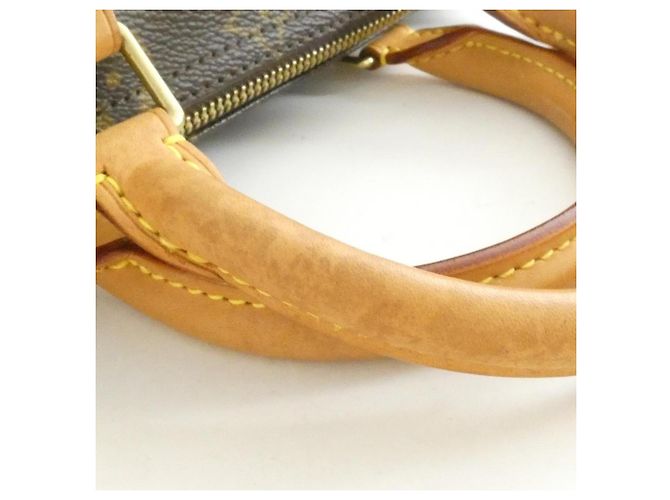 Borsa Boston Louis Vuitton Monogram Speedy 25cm Marrone - vista 6