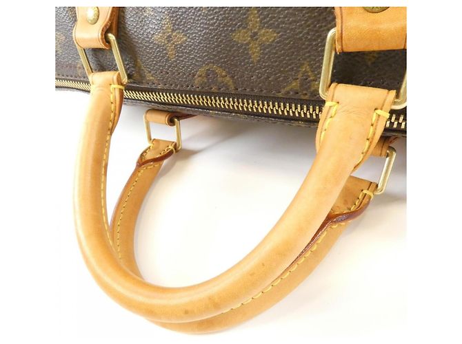 Borsa Boston Speedy Monogram Louis Vuitton Marrone - vista 6