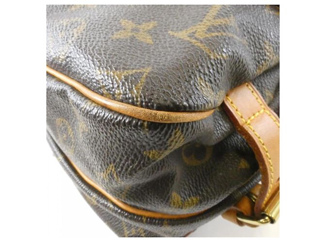 Borsa a tracolla Louis Vuitton Monogram Saumur Marrone - vista 2
