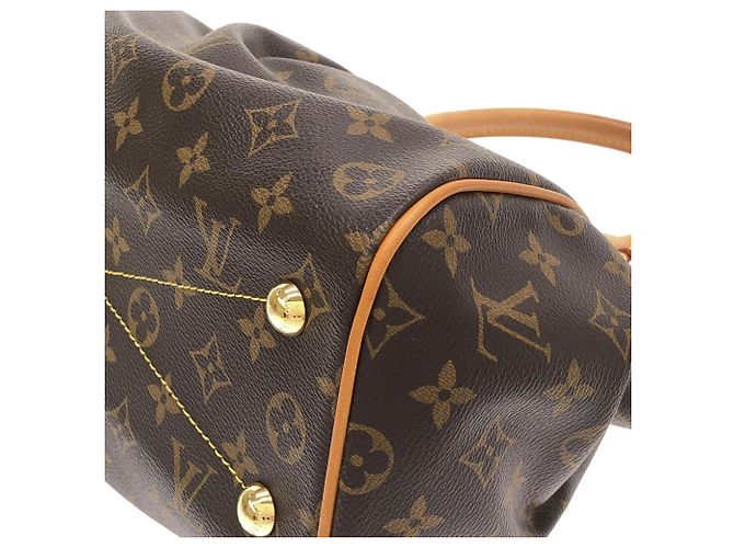 Borsa Louis Vuitton Monogram Tivoli PM Marrone - vista 3