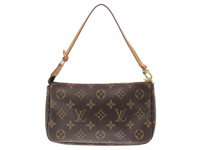 Louis Vuitton Monogram Cherry Pochette Accessoires Castaño - vista 2