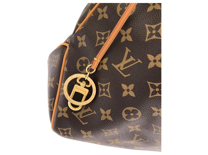 Borsa a tracolla Louis Vuitton Monogram Delightful PM Marrone Rosa - vista 3