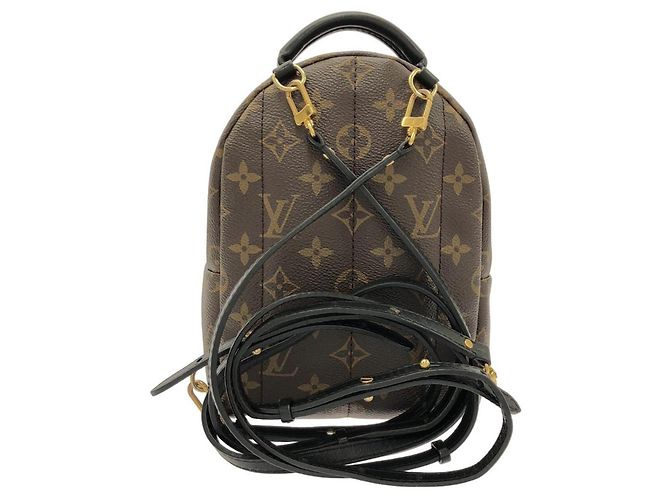 Louis Vuitton Monogram Palm Springs Rucksack MINI Braun - Ansicht 2