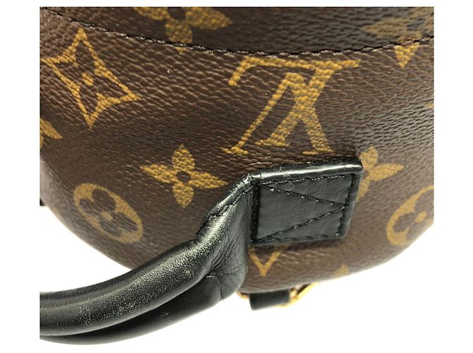 Louis Vuitton Monogram Palm Springs Rucksack MINI Braun - Ansicht 7
