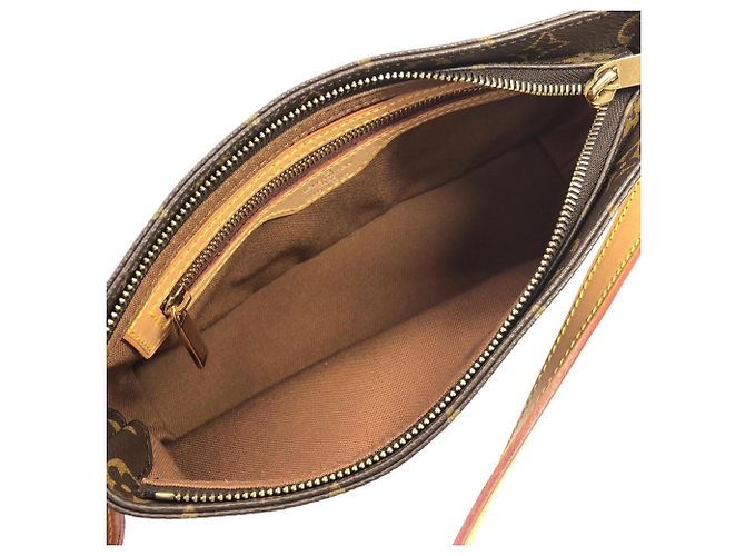 Louis Vuitton Monogram Trotteur Schultertasche Braun - Ansicht 7