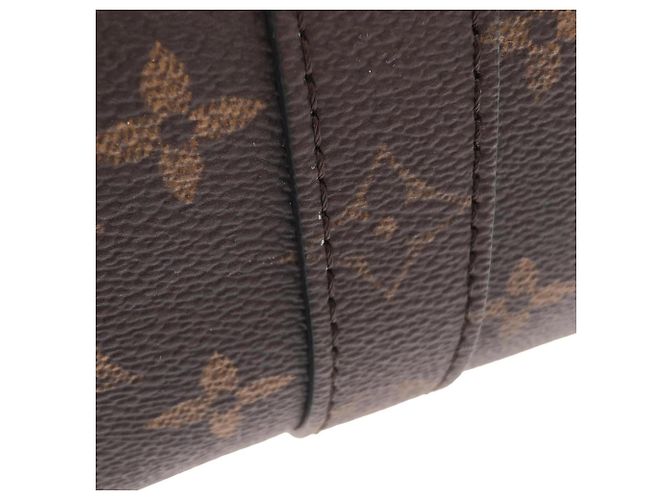 Borsa Boston Louis Vuitton Monogram Pigment Keepall Bandoulière 25cm Argento Arancione - vista 3