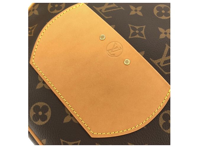 Borsa a tracolla Louis Vuitton Monogram Boite Chapeau Souple MM Marrone - vista 7