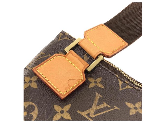 Louis Vuitton Monogram Pochette Bosphore M40044 Borsa a tracolla Marrone - vista 6