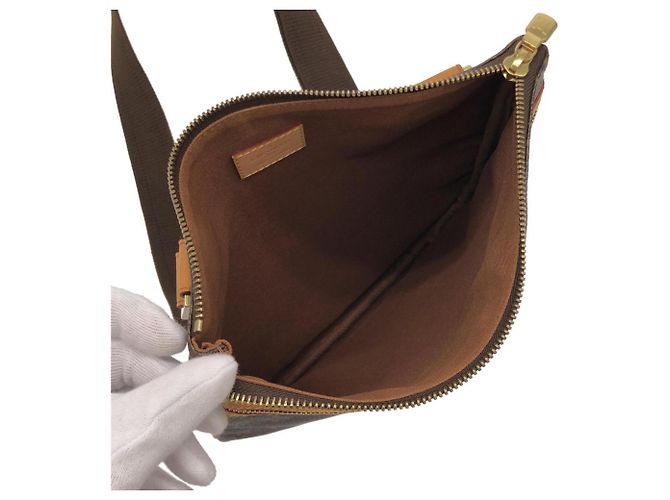 Louis Vuitton Monogram Pochette Bosphore M40044 Borsa a tracolla Marrone - vista 8