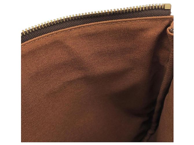 Louis Vuitton Monogram Pochette Bosphore M40044 Borsa a tracolla Marrone - vista 9