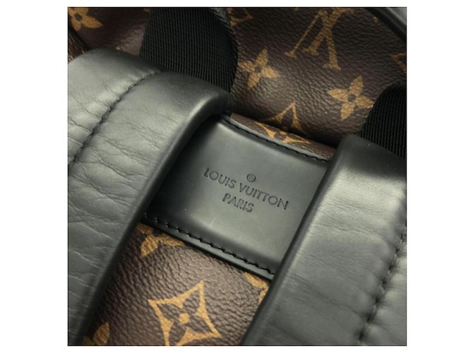 Zaino Louis Vuitton Monogram Macassar M43422 Marrone - vista 6