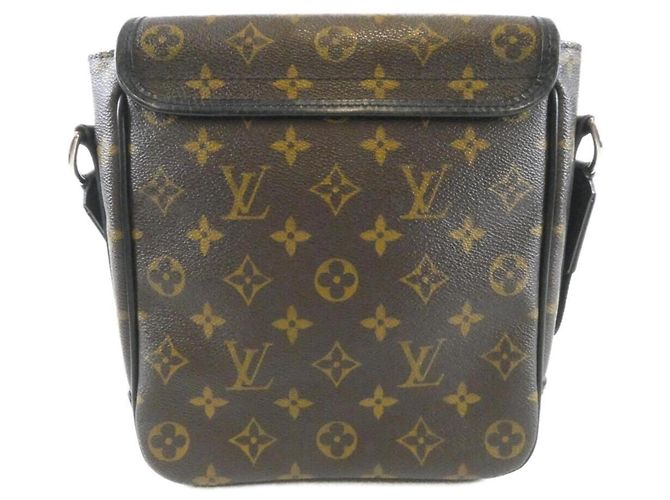 Louis Vuitton Monogram Macassar Bass PM Schultertasche Braun - Ansicht 2