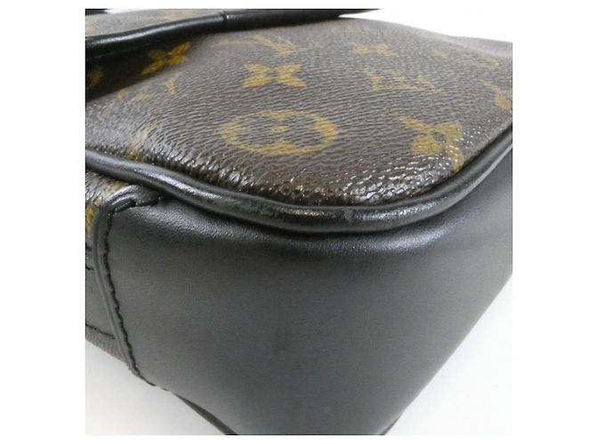 Louis Vuitton Monogram Macassar Bass PM Schultertasche Braun - Ansicht 3