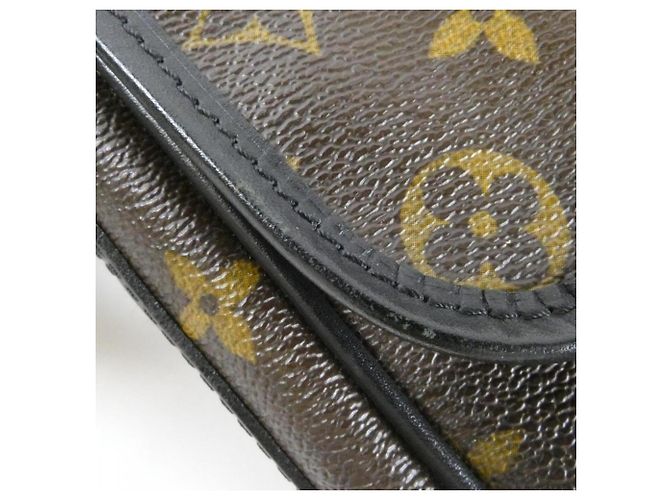 Louis Vuitton Monogram Macassar Bass PM Schultertasche Braun - Ansicht 4