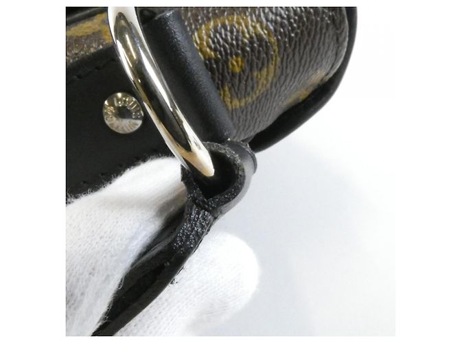Louis Vuitton Monogram Macassar Bass PM Schultertasche Braun - Ansicht 6