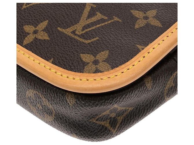 Bumbag Sac banane Louis Vuitton Monogram Bosphore Marron - vue 3