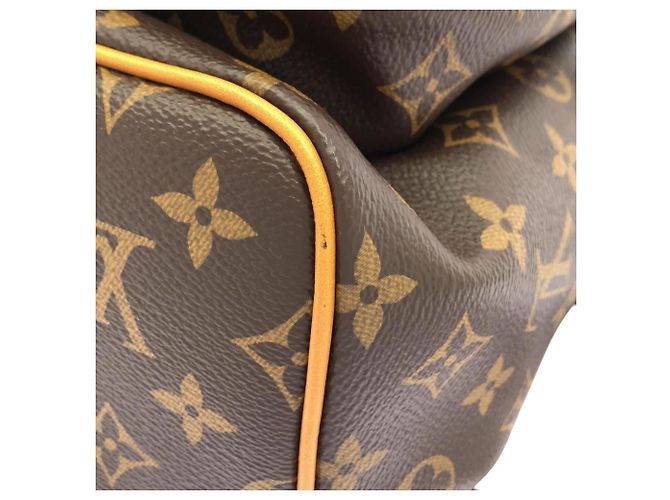 Zaino Louis Vuitton Monogram Montsouris Cargo Marrone - vista 3