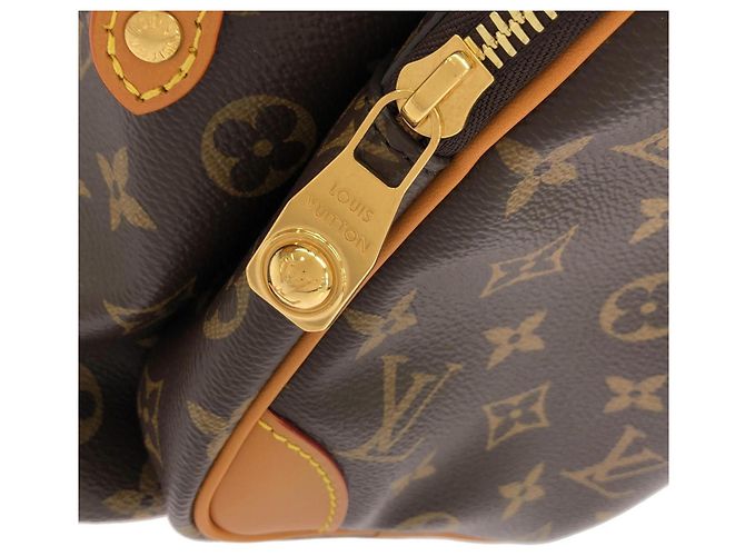 Zaino Louis Vuitton Monogram Montsouris Cargo Marrone - vista 5